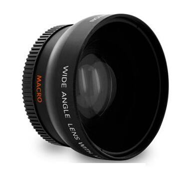 Yophy hot sales anamorphic high definition 0.45X super wide angle lens with macro for DSLR CAMERA