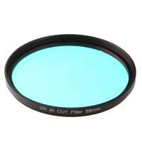 52mm UV IR Cut filter ir cut off Filter BG38/QB21/BG39/ BG40 Optical Glass 77mm UV and IR Cut Filter