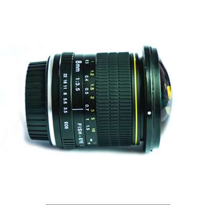 Super Wide 8mm f/3.5 Fisheye Lens for 5D Mark III II 70D 6D 60D 700D 7D