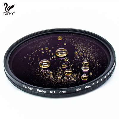 77mm Variable Neutral Density Filter for Photo Video Broadcast and Cinema Production