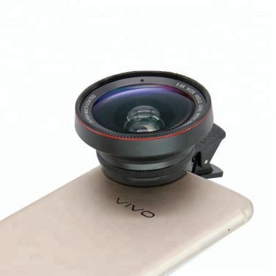 camera lens cover for mobile phone 37mm 0.6X wide angle + macro mobile camera extra lens