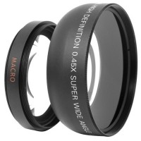 62mm 0.45x wide angle lens