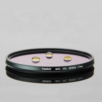 super practical high strength japanese glass ultra thin frame cpl polarizer filter for dslr camera lens